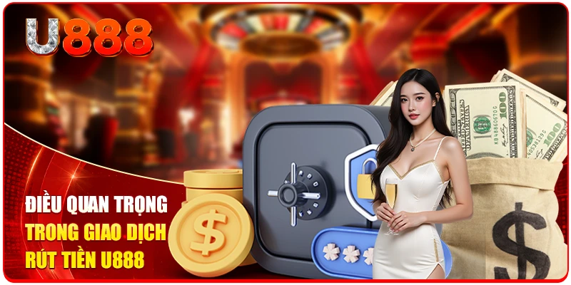 Điều quan trọng trong giao dịch rút tiền U888