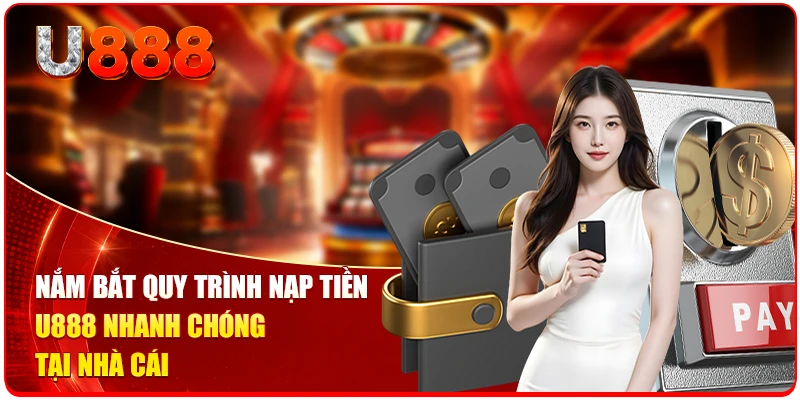 Nắm bắt quy trình nạp tiền U888 nhanh chóng tại nhà cái