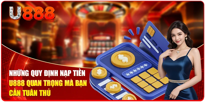 Những quy định nạp tiền U888 quan trọng mà bạn cần tuân thủ