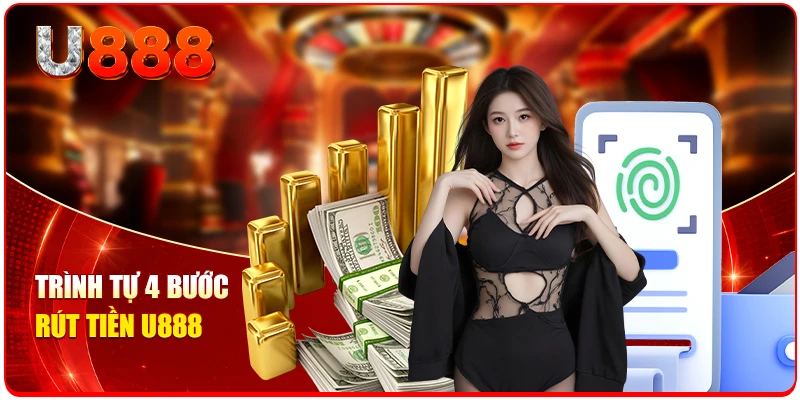 Trình tự 4 bước rút tiền U888