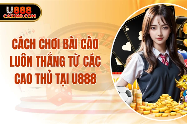 Cách Chơi Bài Cào Luôn Thắng Từ Các Cao Thủ Tại U888