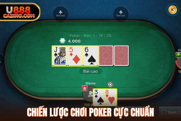 Chiến lược chơi poker cực chuẩn