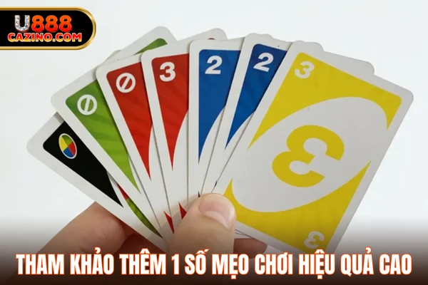 Tham khảo thêm 1 số mẹo chơi hiệu quả cao