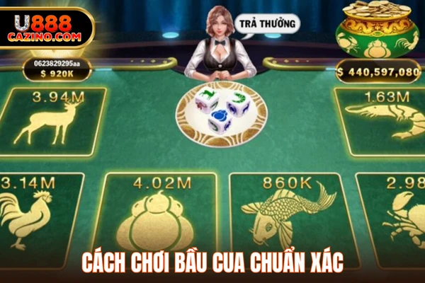 Cách chơi bầu cua chuẩn xác