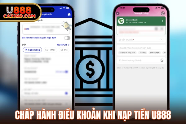Chấp hành điều khoản khi nạp tiền u888